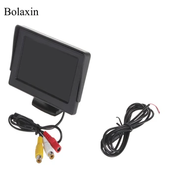 

Bolaxin Auto Accessorries Car-styling 4.3 inch TFT LCD Monitor HD Digital Screen backup Camera for Car Bus Rear View DVR Camera