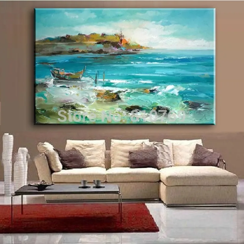 hand-painted knife oil painting