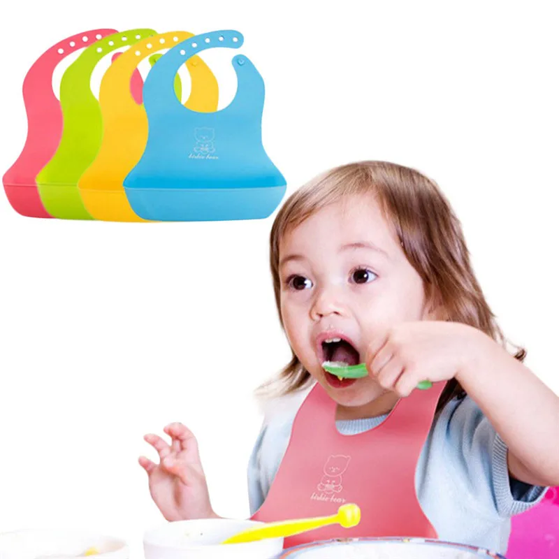 Baby bib Girls Waterproof Feeding Bibs Apron Saliva Towel babador Smock Children Bibs Children babador silicone babador sem fret