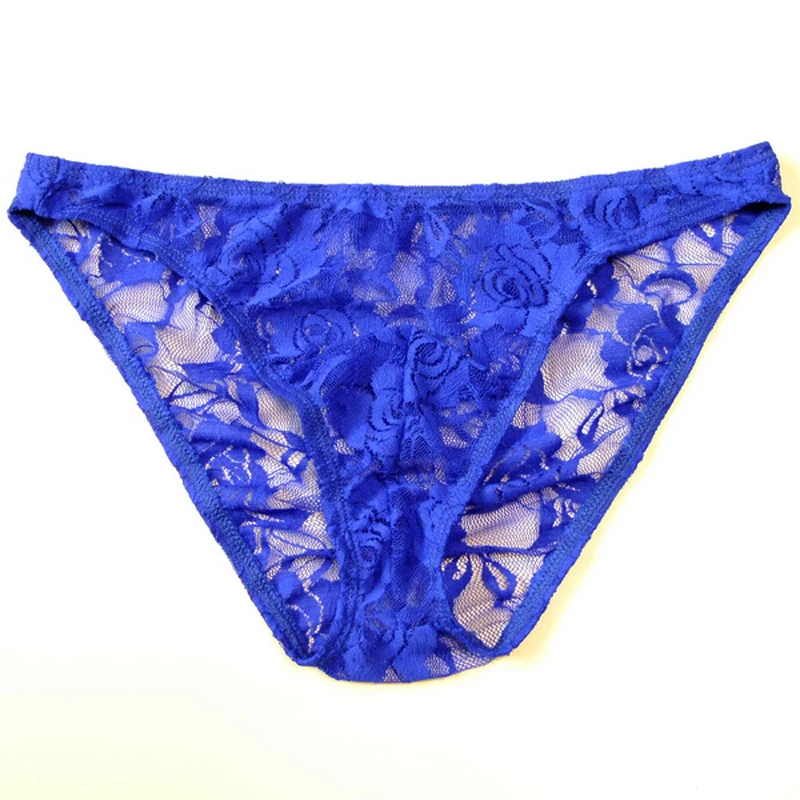 Men's Sexy Lace Low Waist Panties