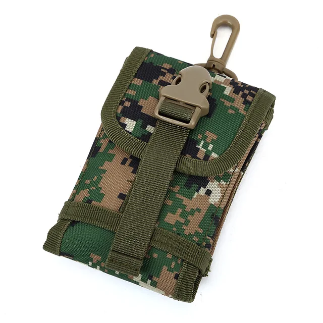 Outdoor Camouflage Bag Tactical Army mobile Phone Holder Pack Sport
