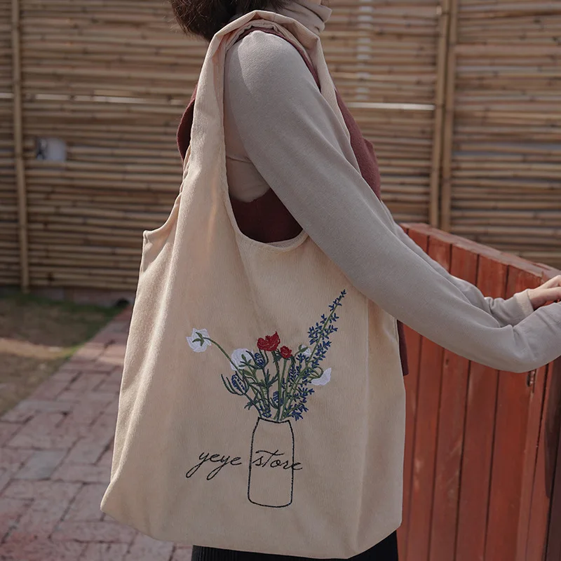 cloth shoulder bag for ladies