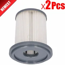 Аксессуары для пылесоса, 2 шт., 12 см фильтры HEPA для Philips FC8716 FC8720 FC8722 FC8724 FC8740 HEPA фильтр(China)