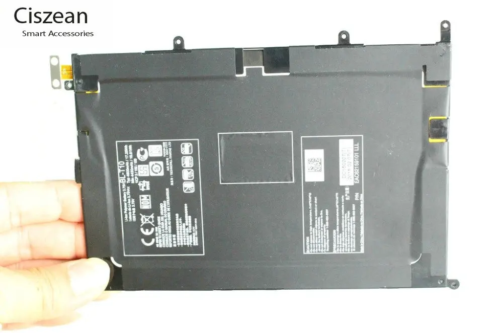 Сменный аккумулятор для LG Optimus G Pad Tablet V500 VK810 GPad 4600 мАч 8 3 Втч В постоянного тока в