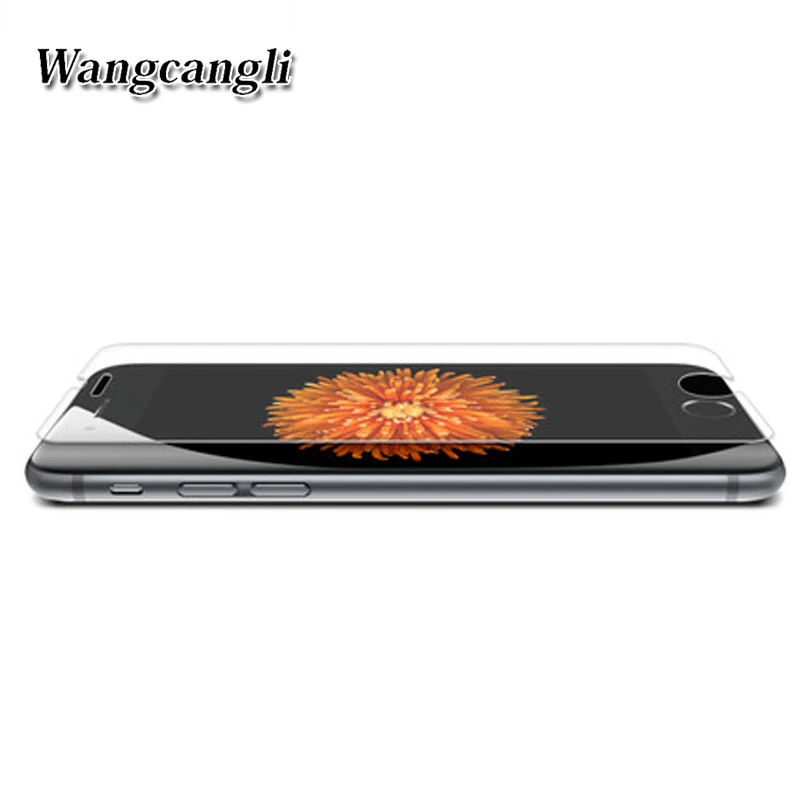 Wangcangli 10 шт. закаленное стекло для iPhone 7 Plus Защитная пленка HD 2.5D дуги края взрыв