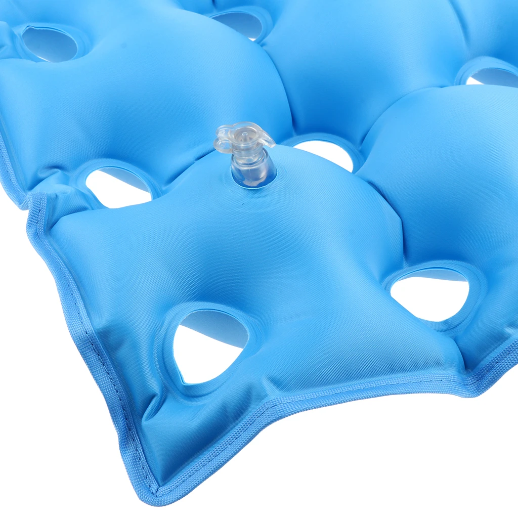 Inflatable Cushion Seat Chair Wheelchair Pillow Pad Orthopedic Support Pad for Tailbone Bed Sores Sciatica Pain Sore Relief