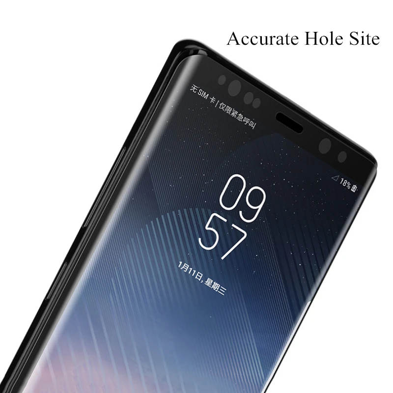 Полное покрытие закаленное стекло полный клей Защита экрана для Samsung Galaxy S10 Plus S8 S9