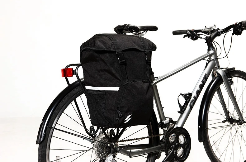 Discount New 15L Bike Tail Rear Seat Trunk Bag Bicycle Saddle Bag Rack Side Panniers Pouch Outdoor Cycling Saddle Storage 2 Discount New 15L Bike Tail Rear Seat Trunk Bag Bicycle Saddle Bag Rack Side Panniers Pouch Outdoor Cycling Saddle Storage 2