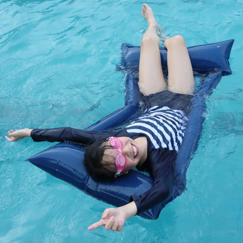 2019 Newest Water Hammock Mesh Pool Float For Adult Kid Air Mattress Inflatable Beach Bed Lounge Lie-on Swimming Ring Chair boia 2019 Newest Water Hammock Mesh Pool Float For Adult Kid Air Mattress Inflatable Beach Bed Lounge Lie-on Swimming Ring Chair boia