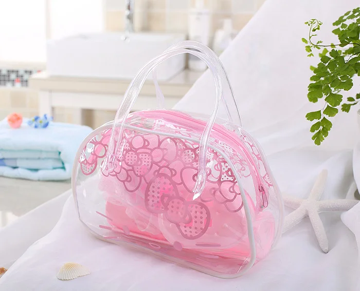Bathroom Set In A Bag Techieblogie Info Kawaii Fashion 5 Piece Set Travel Bathroom Products Bag