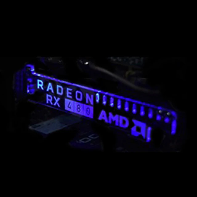 Special Offers New Blue G8 Extended Version For RADEON RX 480 AMD LED Luminous Computer Main Box Graphics Cards Support Frame Display Card HIS Special Offers New Blue G8 Extended Version For RADEON RX 480 AMD LED Luminous Computer Main Box Graphics Cards Support Frame Display Card HIS