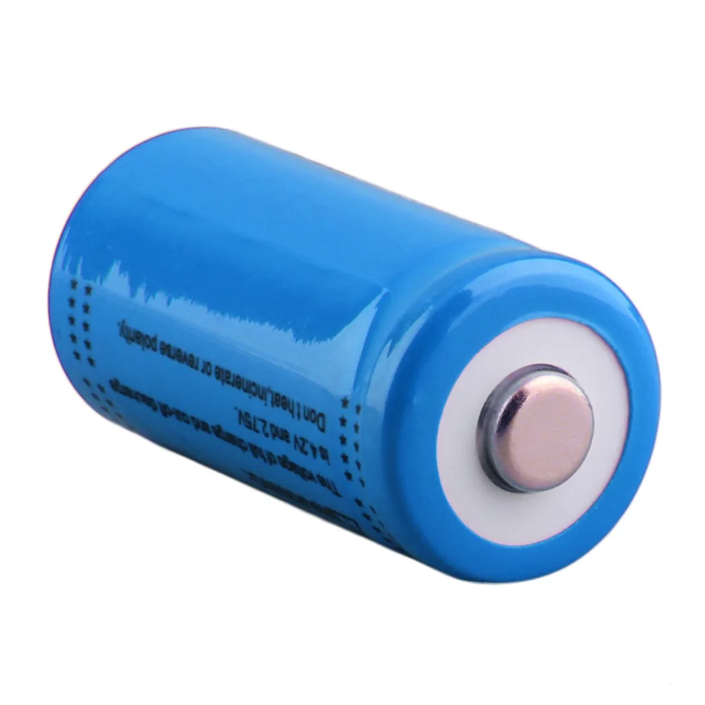 

High Capacitance 3.7V 2800mAh 16340 Battery Large Capacity Rechargeable Li-ion Battery for LED Torch Flashlight