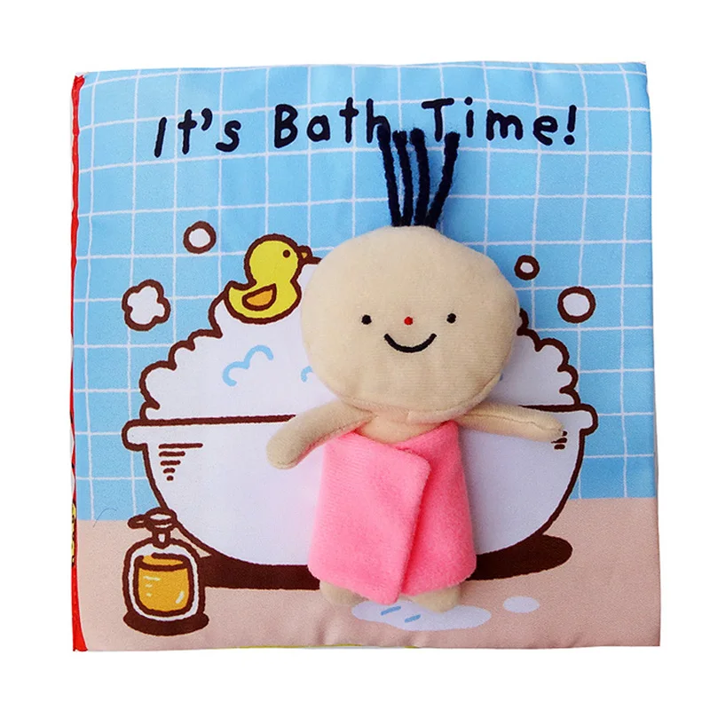 

Baby Book Kids Children Toddler Soft Fabric Learning Resource Early Educational Cloth Quiet Books