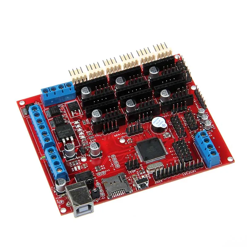 Senhai3d 3D-принтеры Запчасти RepRap megatronics V2.0 доска | Компьютеры и офис