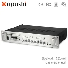 Best selling 5 zona oupushi amplificador amp 60 watt fm do bluetooth rádio
