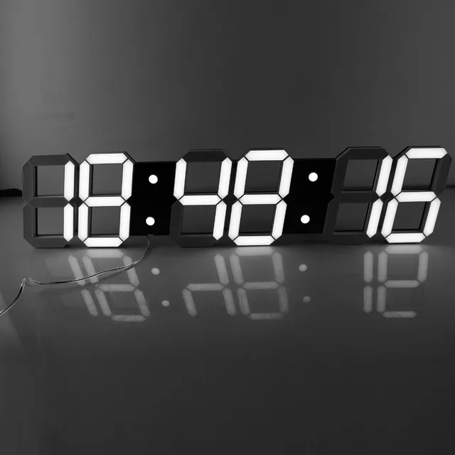 Full screen digital clock display for computer