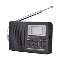 Портативный цифровой мир полный диапазон радио приемник AM/FM/SW/MW/LW радио с внешней антенной JR предложения