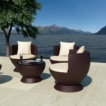 Горячая Распродажа года торговли обеспечение Европейский Стиль Классический Ротанга открытый изогнутые диваны