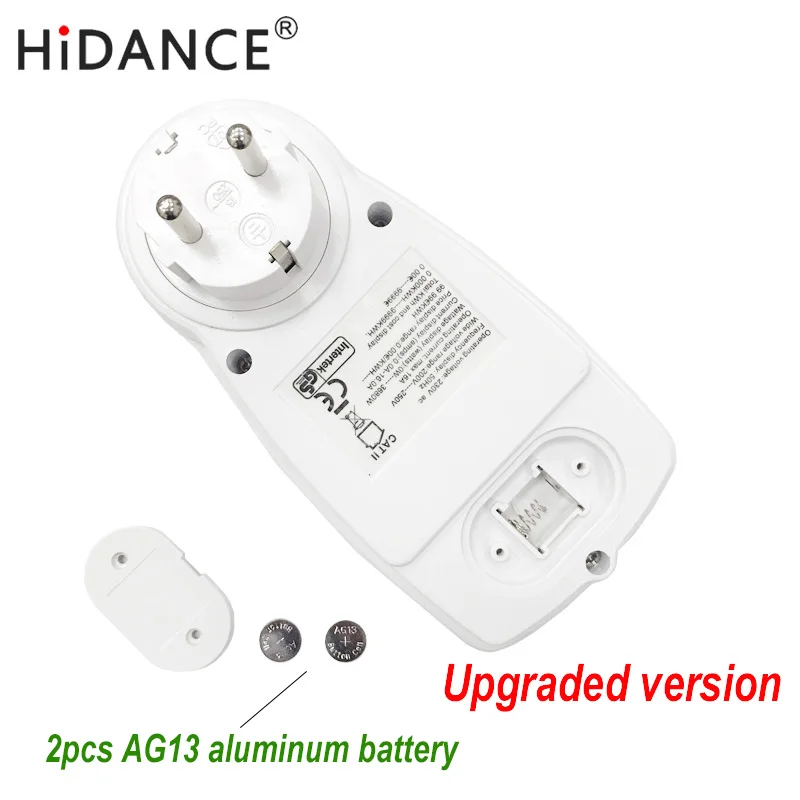 Goede AC digitale voltmeter ampèremeter voeding voltage meter detector wattmeter tester Meten EU socket analyzer Met Backlight