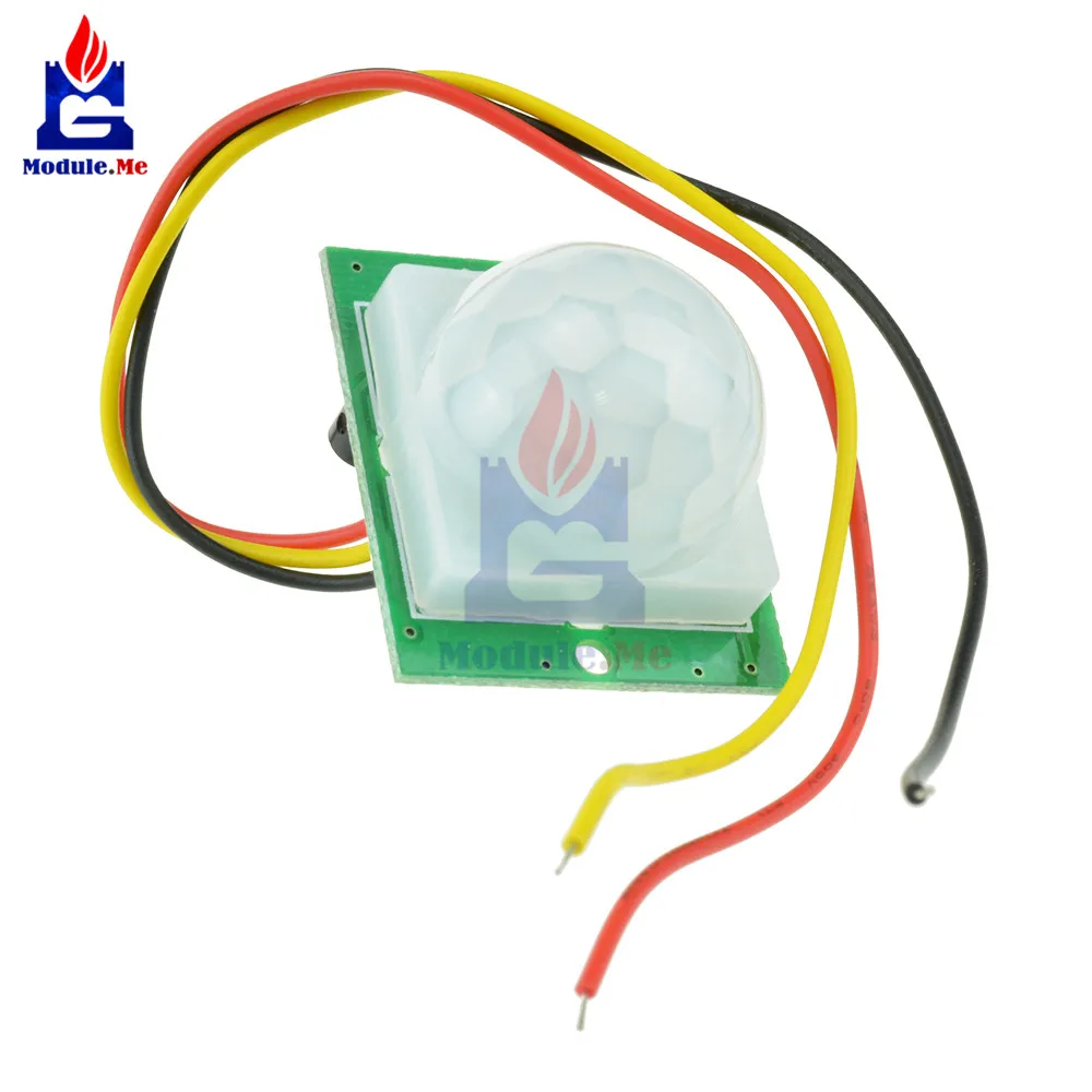 

PIR IR Infrared Pyroelectric IR PIR Motion Sensor Detector Module DC 12V