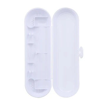 

Portable Toothbrush Storage Box Transparent Clear Electric Toothbrush Travel Case Protector Tooth Brush Holder Organizer