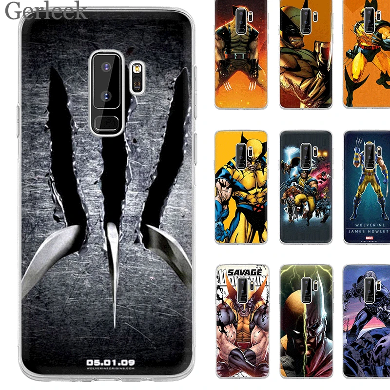 Чехол для мобильного телефона Desxz Marvel Men Логан Росомаха Samsung Galaxy A10 A30 A40 A50 A70 A3 A5 A6 A8
