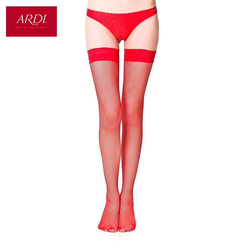Чулки в сетку с кружевной резинкой ARDI|bas|fishnetfishnet lace |