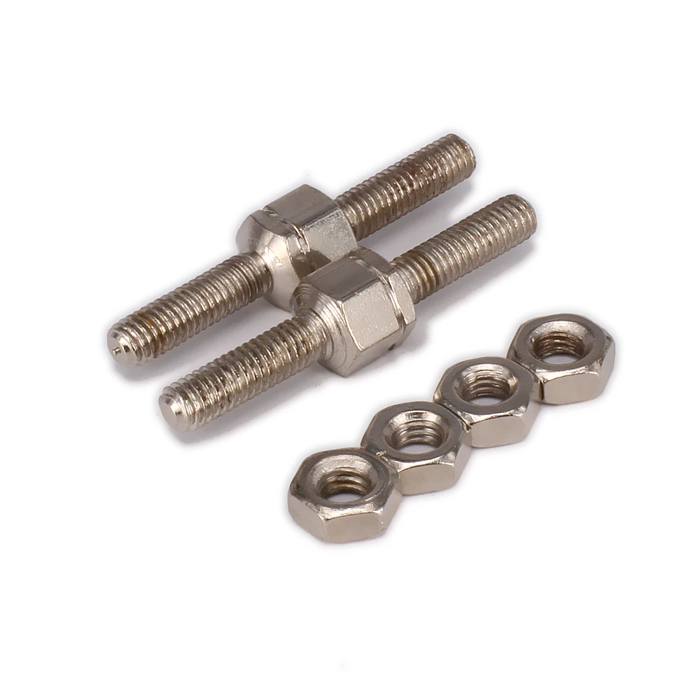 M3 3mm Thread Length 16.5mm 45 steel Tie Rod Pull push Rod for RC
