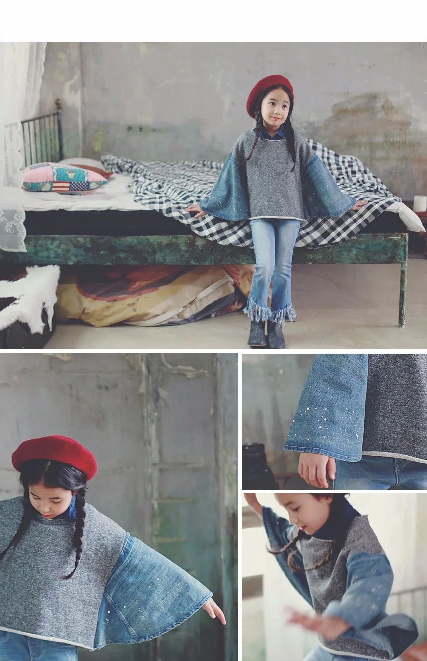 little teenage girls hoodies autumn winter jeans patchwork batwing sleeve 2016 girls sweatshirts long sleeve kids tops clothes 3 4 5 6 7 8 9 10 11 12 13 14 15 16 years old little big teenage girls sweatshirts for girls children clothing (1)