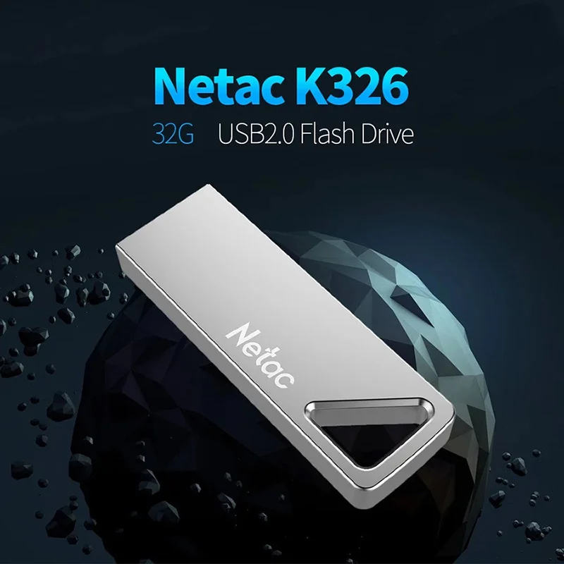 Netac U326 Usb 2,0 флеш-накопитель 16 ГБ 32 ГБ 64 Гб водонепроницаемый ударопрочный флеш-накопитель для ПК Mac syste