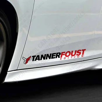

3 Pair Customizable TANNER FOUST EDITION Car Stickers Door sticker For FORD FOCUS 2 focus 3 Mondeo Fiesta Kuga MK2 MK3 and so on