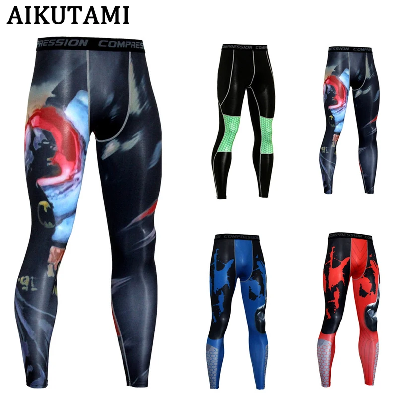 

Rashguard Mma Muay Thai Kick Boxing Pants Print Compression Tights Fight Boxing Trunks Fitness Sport Trousers Pantalones Boxeo