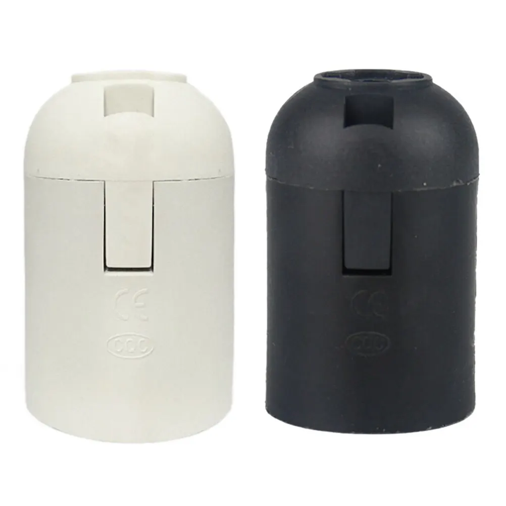 

1PCS 2 Colors Small Screw E27 Alastic Socket Light Bulb Lamp Light Holder Lamp Accessories