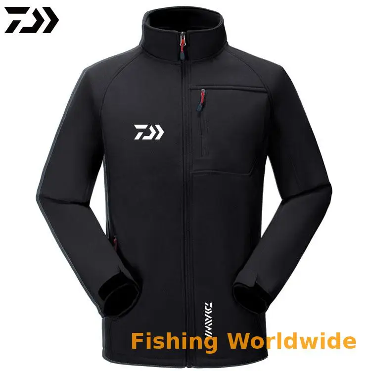 Новый Soft Shell DAIWA Рыбалка куртка на весну и осень спорт открытом воздухе