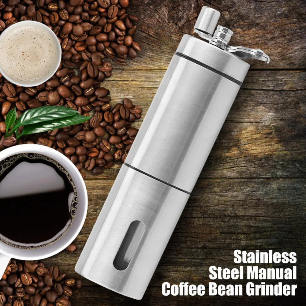Manual Hand Crank coffee grinder Stainless Steel Adjustable Coffee fine