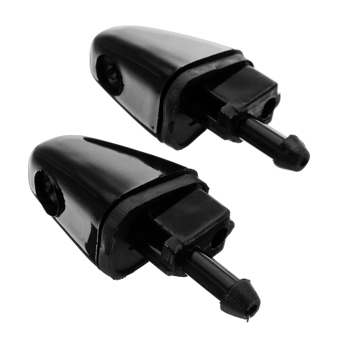 2Pcs Headlight Water Spray Nozzle Car Glass Window Windscreen Nozzle