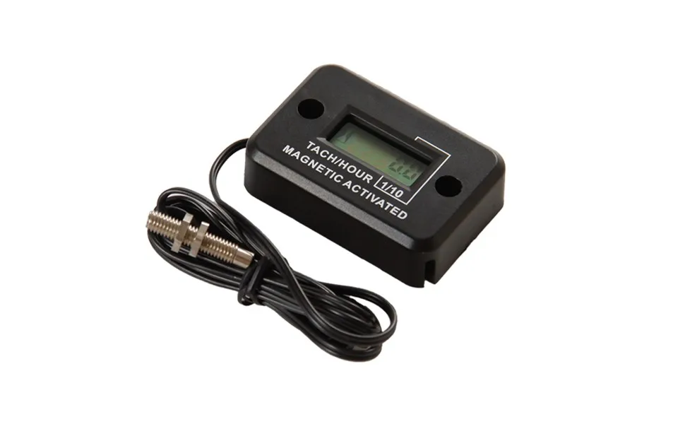 Horímetro do Motor de Gás para o Gerador à Prova d' Água Digital Tacômetro Diesel Trator Escavadeira Vala Cleaner Agrosprayer Hm012c Utv 7 Instrumentos