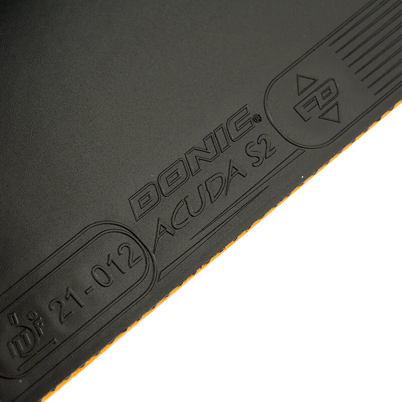 DONIC كرة تنس طاولة المطاط ACUDA S2 سريع هجوم حلقة البثور في مع الإسفنج بينغ بونغ تنيس دي ميسا