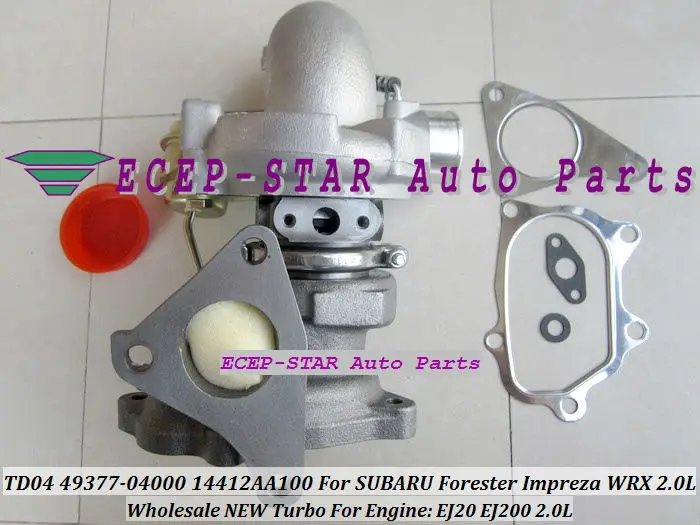 TD04L 49377-04000 14412-AA100 14412AA100 4937704000 турбо Турбокомпрессор Для SUBARU Forester, автомобильные аксессуары, брелок для автомобиля SUBARU WRX EJ200 EJ20 2.0L 211HP