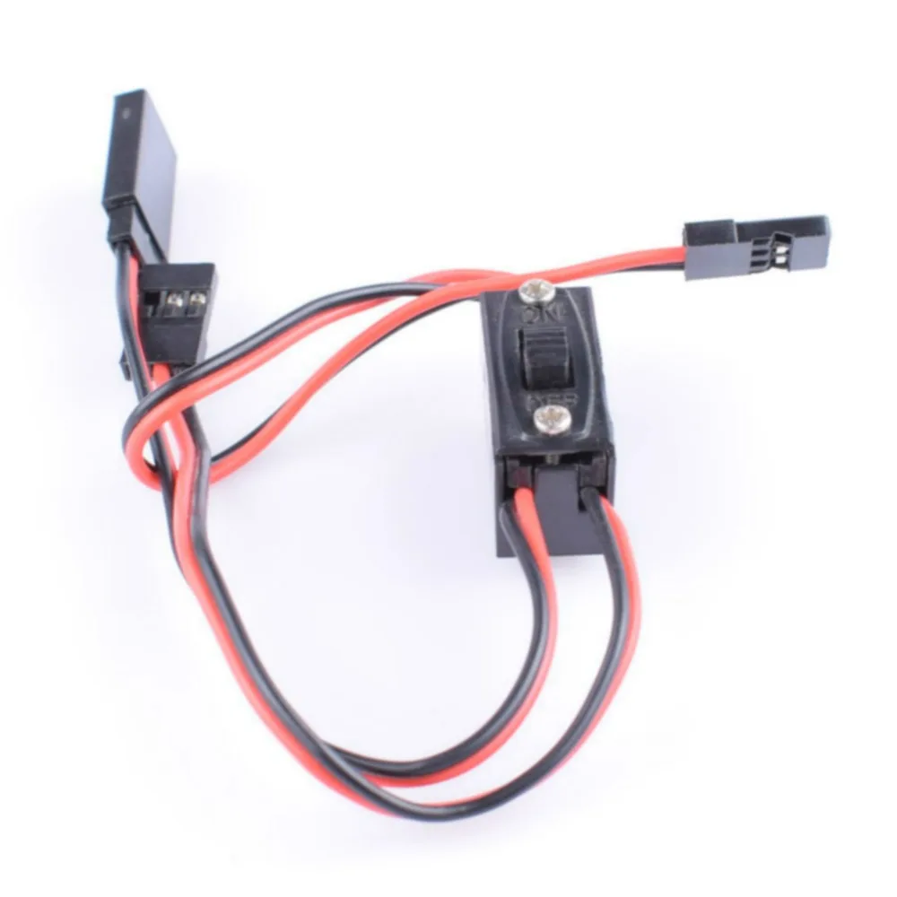 

RC Power Small switch JR Style 3 Way Switch -2 Battery leads for Battery,Charger,Motor,ESC ,RC Planes Cars Boat Drone