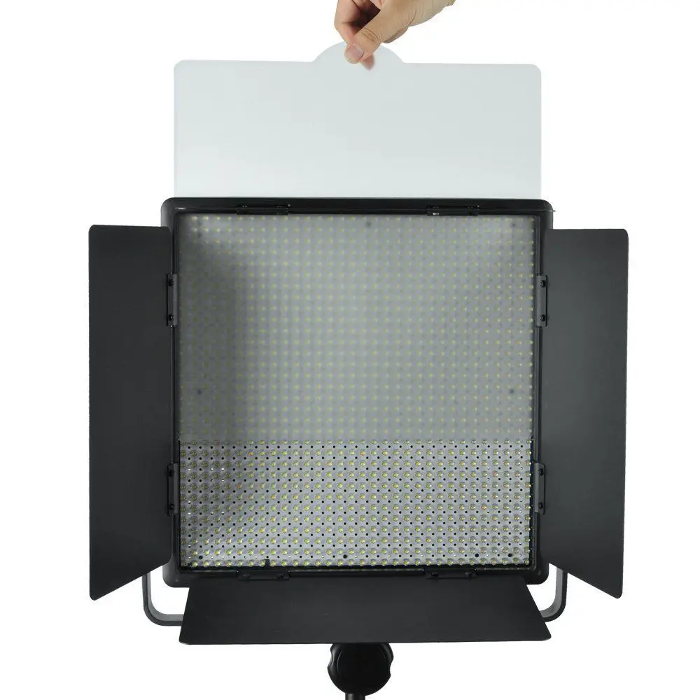 Godox led1000c 3300 К-5600 К светодиодный свет Дистанционное управление лампа Панель + сумка