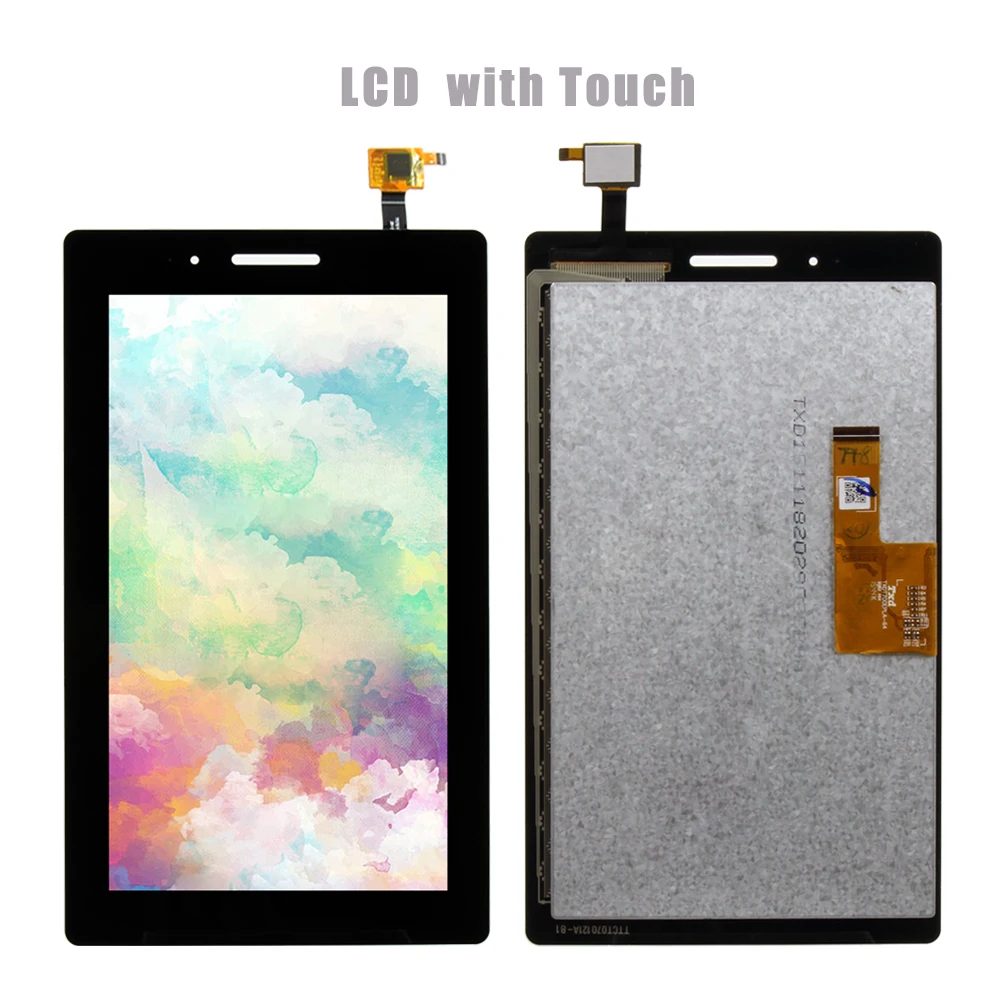 ЖК дисплей Srjtek с сенсорным экраном и дигитайзером для Lenovo Tab 3 7 0 710|touch screen digitizer|touch