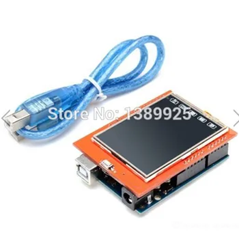 

WeiKedz UNO R3 ATmega328P Board + 2.4 Inch TFT LCD Touch Screen Display Module
