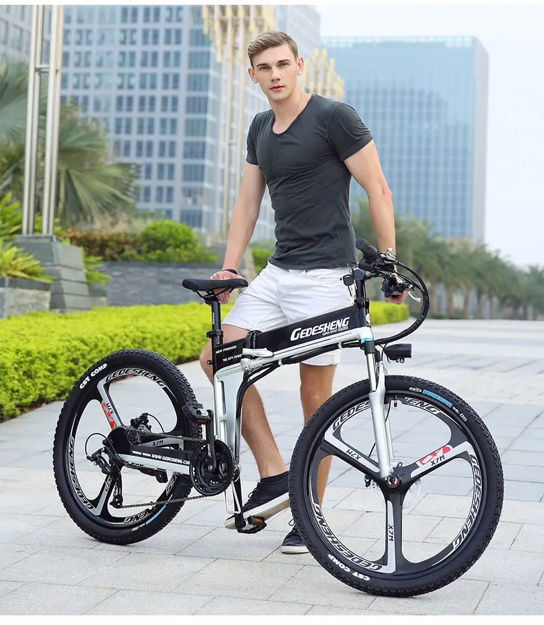 Perfect 26 Electric bicycle 48v hidden lithium battery 400W MTB ebike high speed motor ABS brake Fold Electric mountain bike transporta 19 Perfect 26 Electric bicycle 48v hidden lithium battery 400W MTB ebike high speed motor ABS brake Fold Electric mountain bike transporta 19