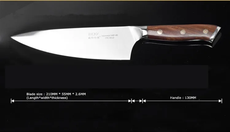 Hap-40 chef knife