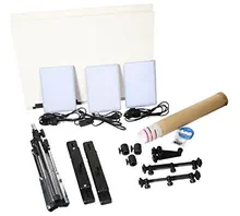 Nanguang cn-t96 3-light kit 5600 К 96 шт. Светодиодные лампы 18 Вт с мини Стрельба кронштейн Стенд комплект Фотовспышки комплект