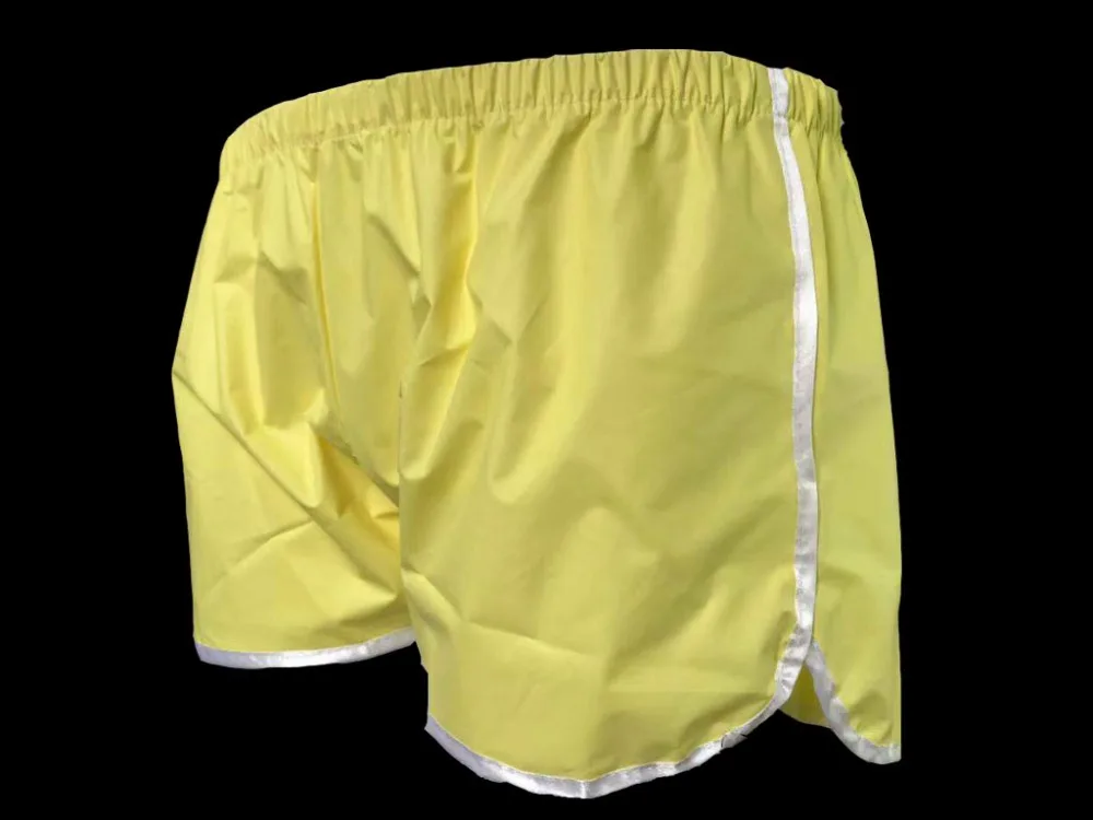 

Haian Sporty Pull-on Plastic Pants Color yellow.P018-3
