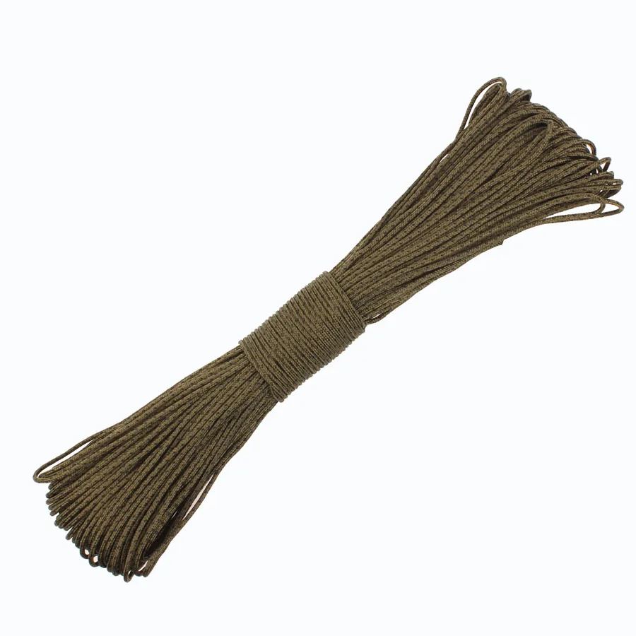 التخييم السماء Paracord 2mm 3 ستراند paracord النواة في الهواء الطلق التخييم حبل المظلة الحبل الحبل خيمة متعددة الوظائف كوردا