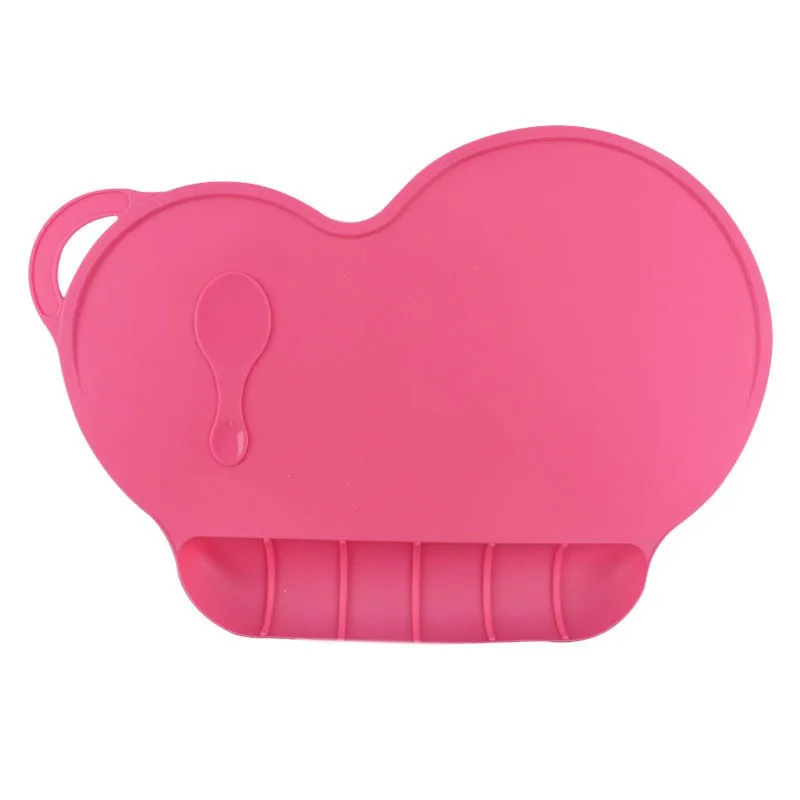 INMYLIFE Food Grade Silicone Baby Table Mat Infant Portable Dish Mat