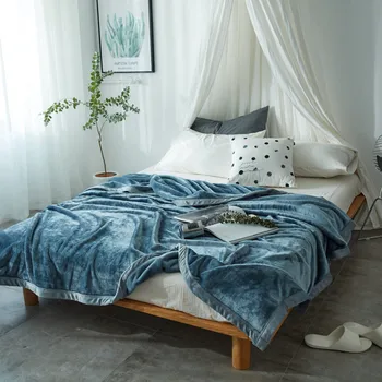 

Fur Soft Queen Twin Size Throw Blanket All Season Warm Microplush Lightweight Thermal Blankets fit for Bed cover Sofa Couch